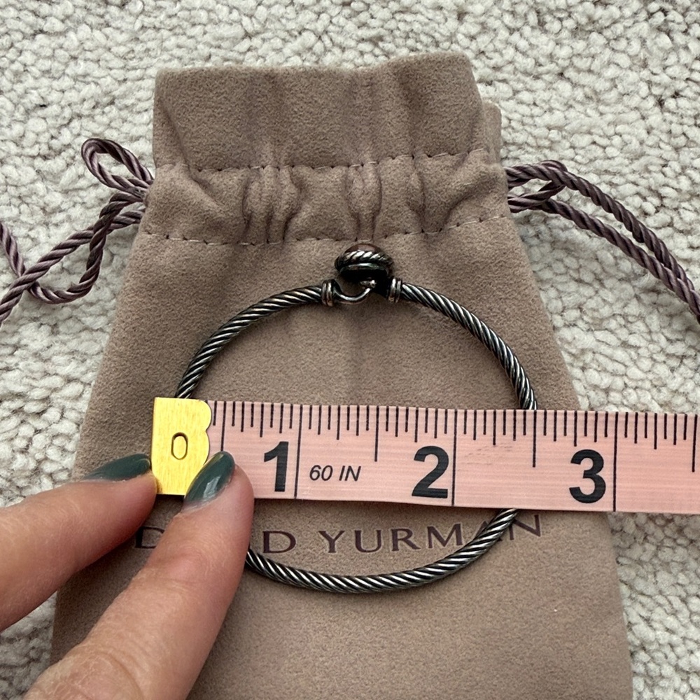 David Yurman Twisted Cable Bracelet - Picture 5 of 9